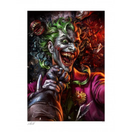 DC Comics Art Print Eternal Enemies: The Joker vs Batman 46 x 61 cm - nezarámovaný
